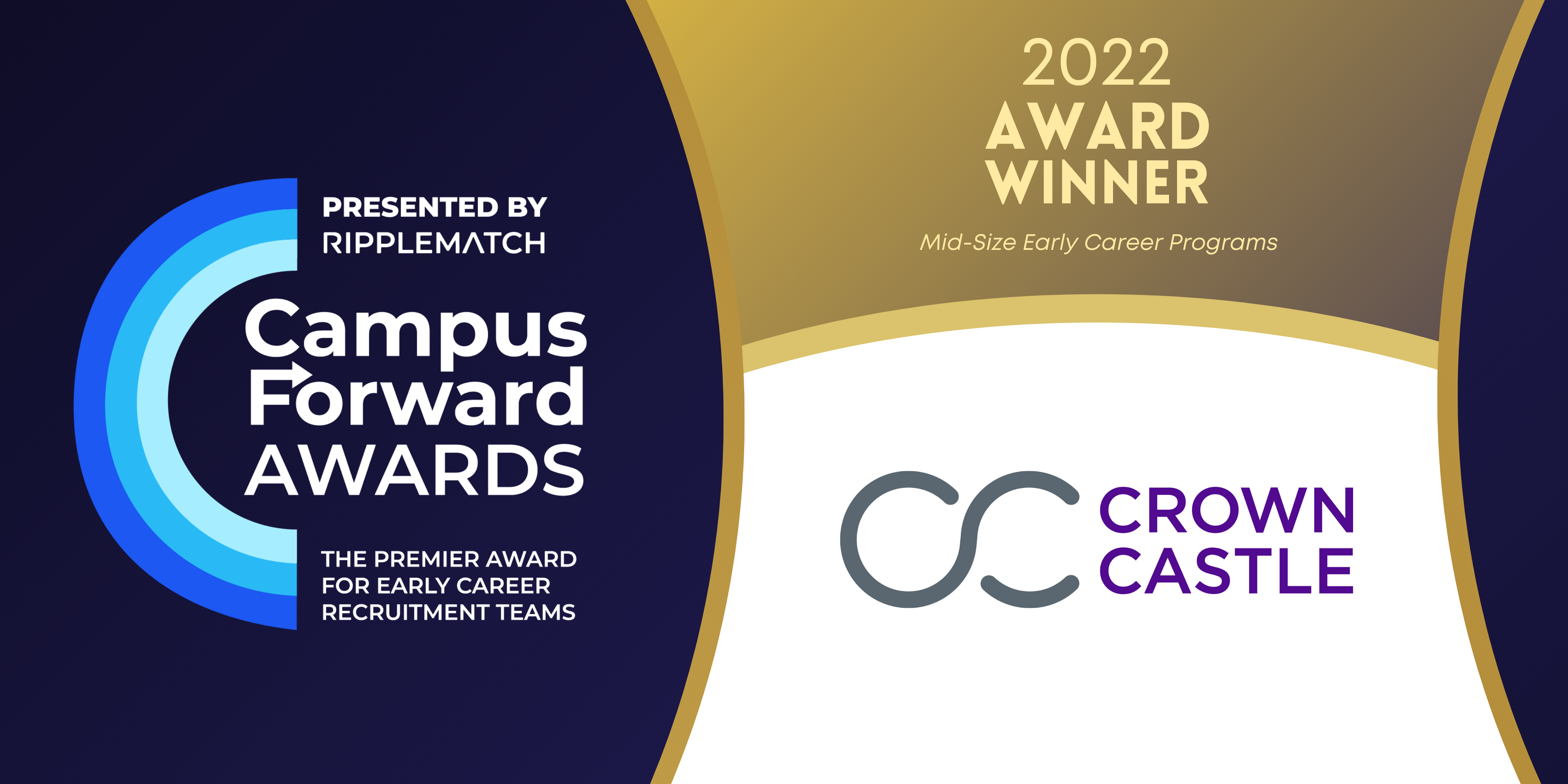 Crown Castle is a Campus Forward Award Winner 2022